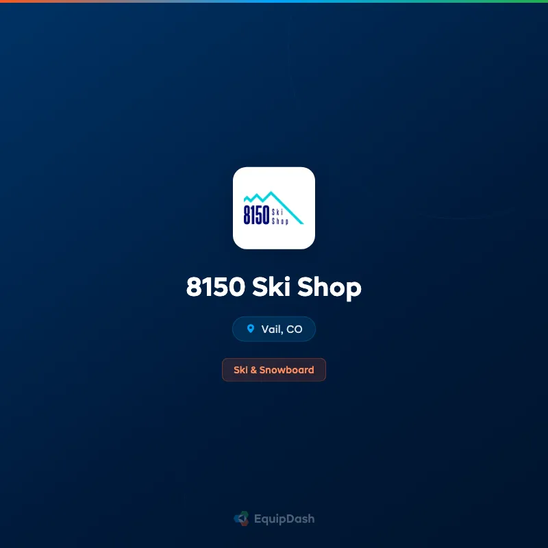 8150 Ski Shop