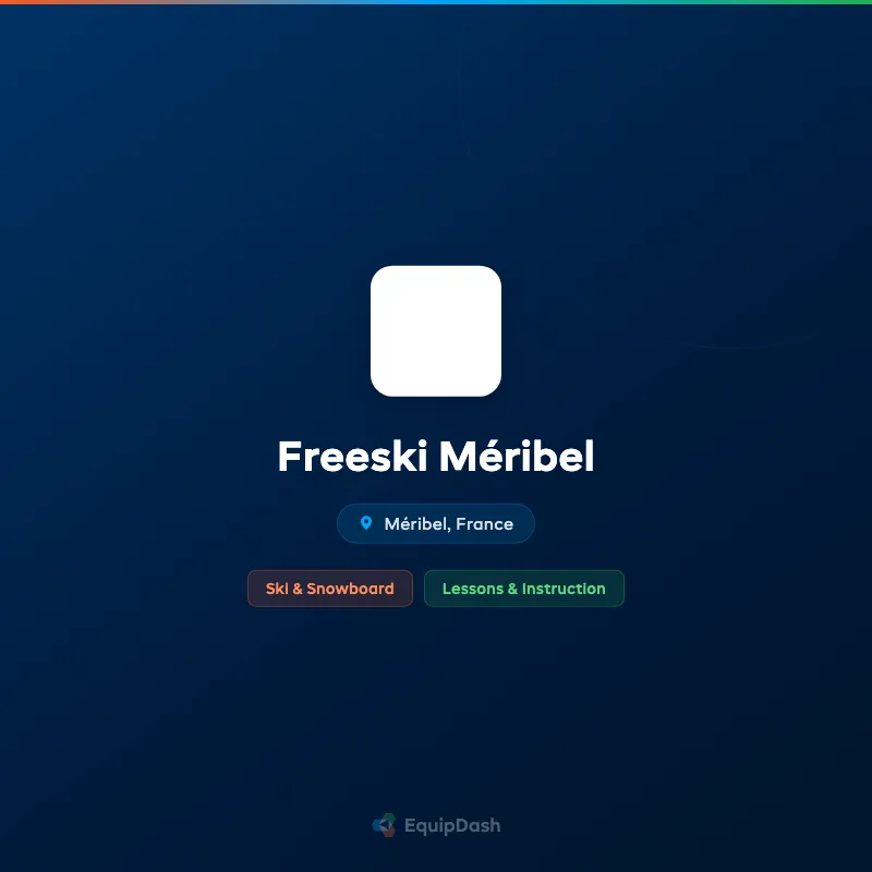 Freeski Méribel