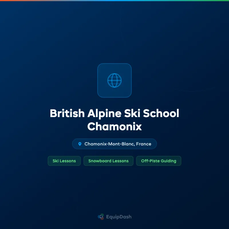 British Alpine Ski School Chamonix