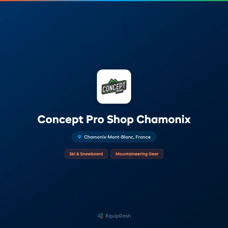 Concept Pro Shop Chamonix