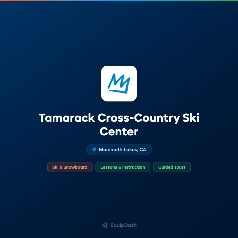 Tamarack Cross-Country Ski Center