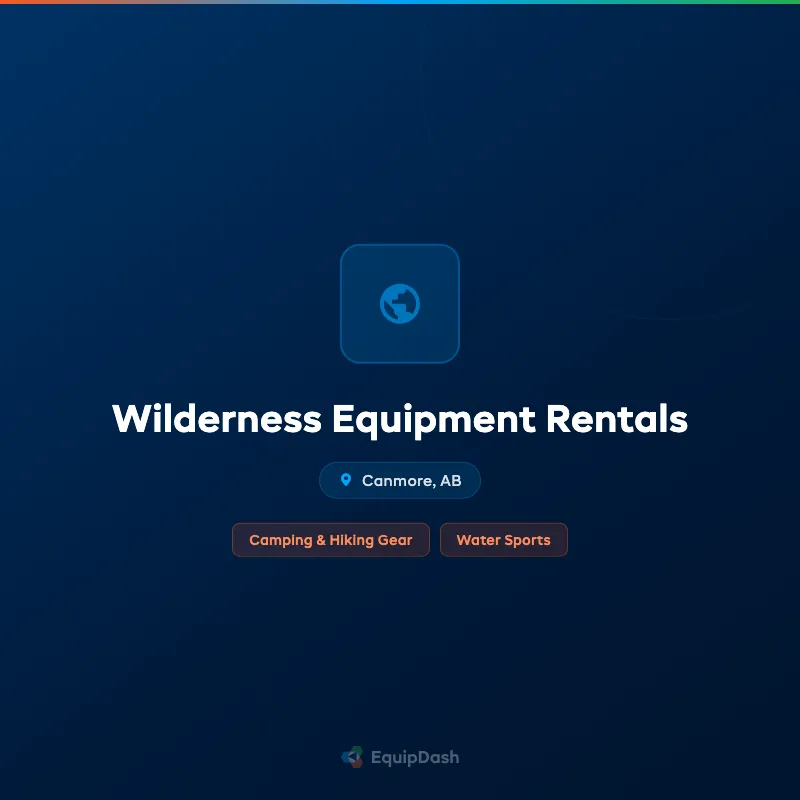 Wilderness Equipment Rentals