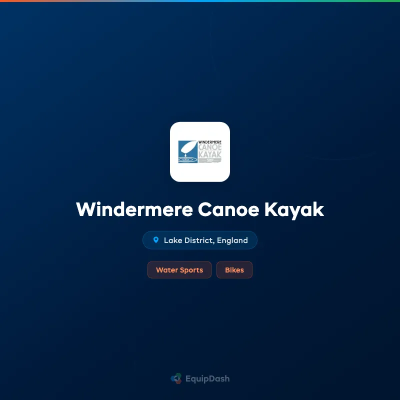 Windermere Canoe Kayak