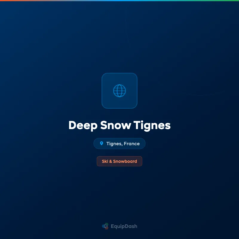 Deep Snow Tignes