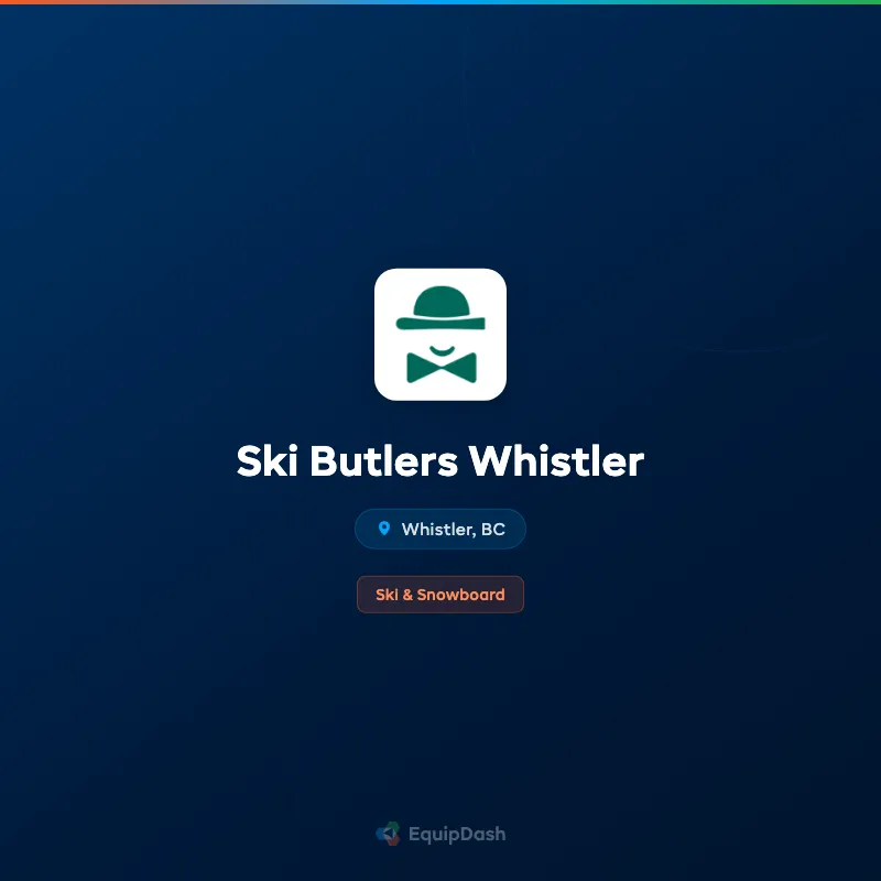 Ski Butlers Whistler