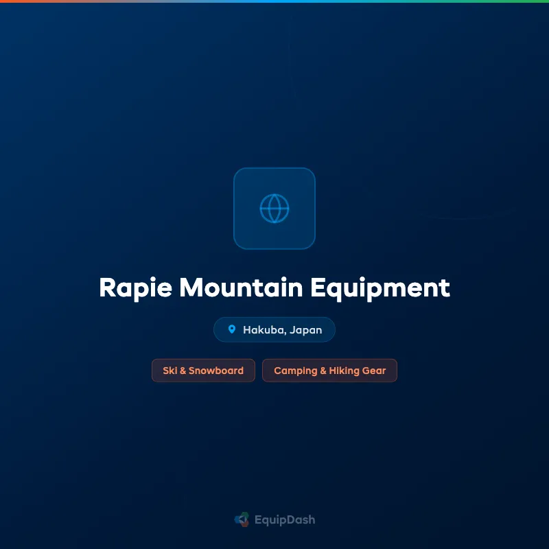 Rapie Mountain Equipment