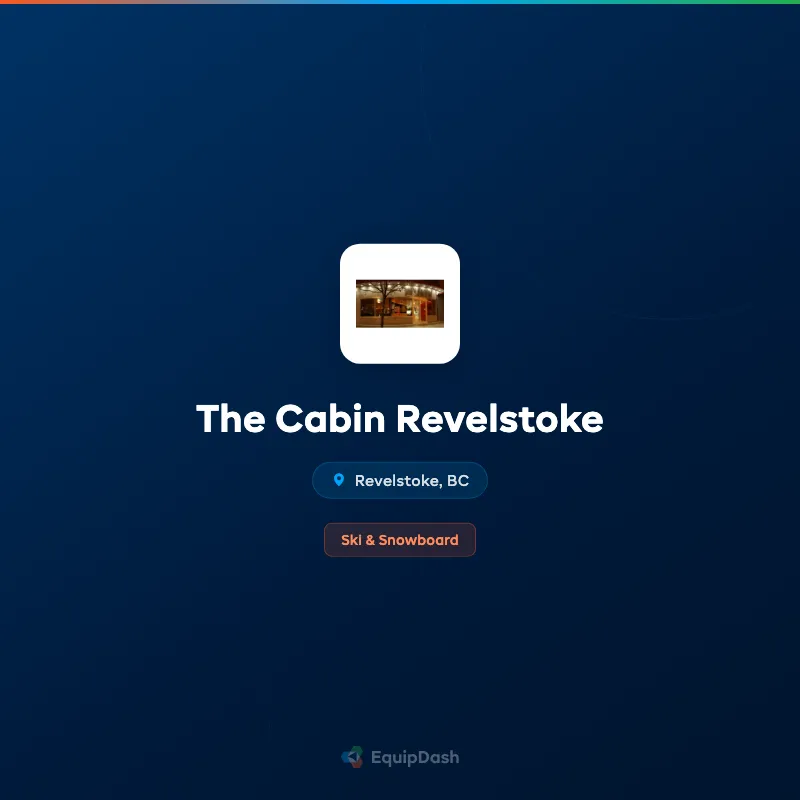 The Cabin Revelstoke