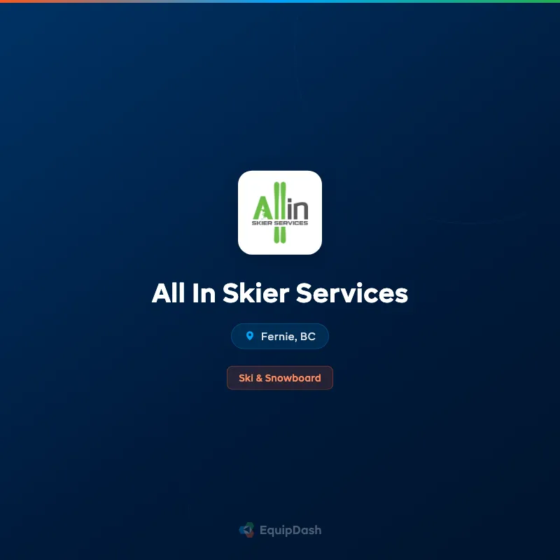 All In Skier Services