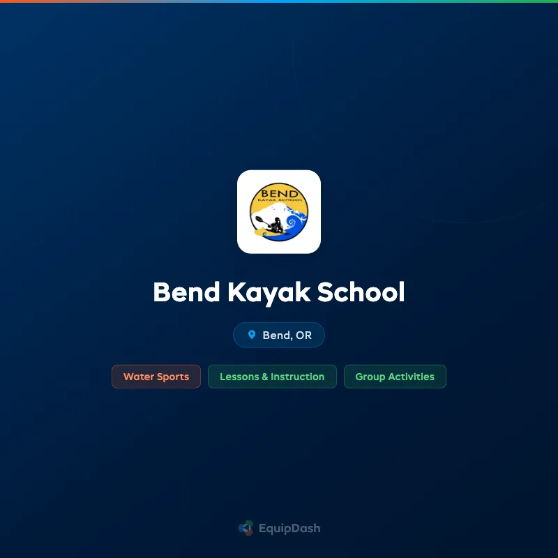 Bend Kayak School