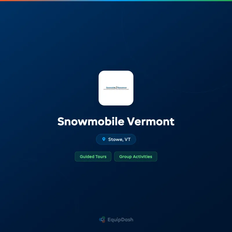 Snowmobile Vermont