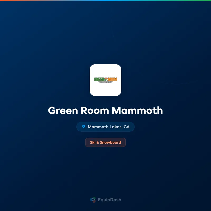 Green Room Mammoth