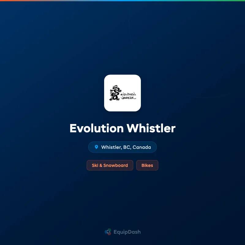 Evolution Whistler