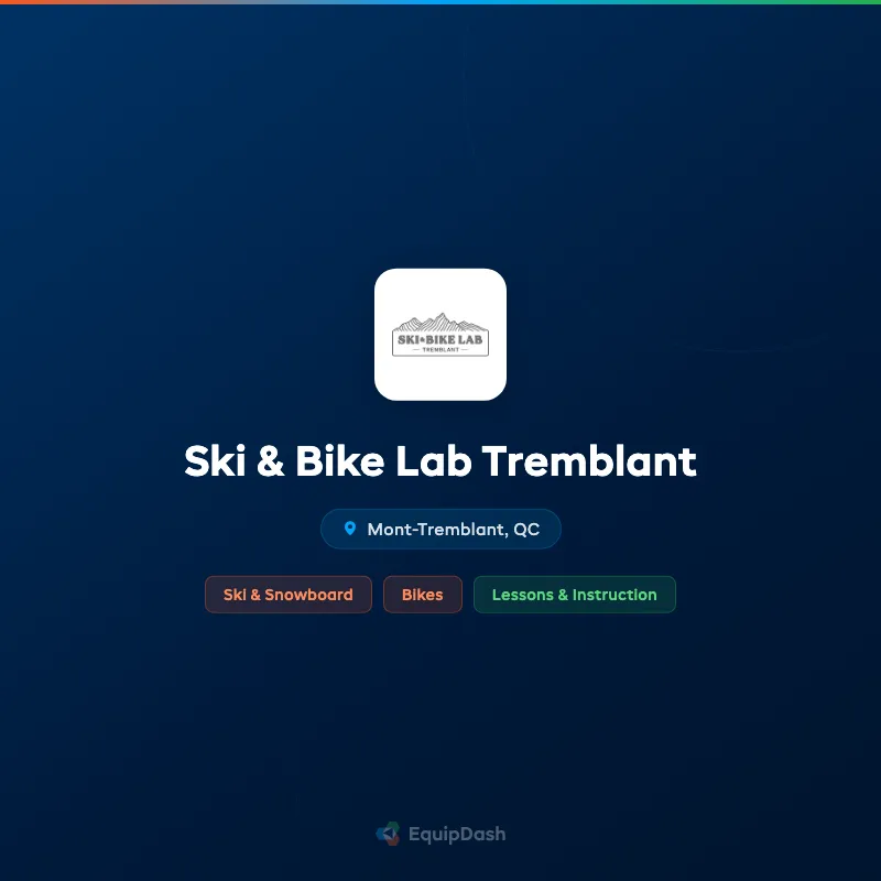 Ski & Bike Lab Tremblant