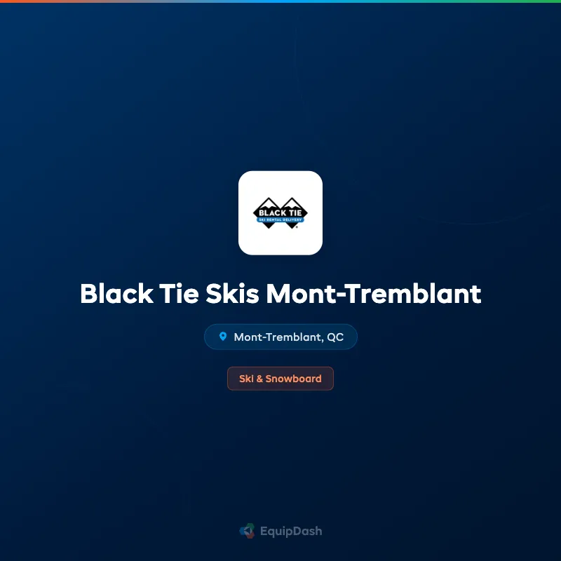 Black Tie Skis Mont-Tremblant
