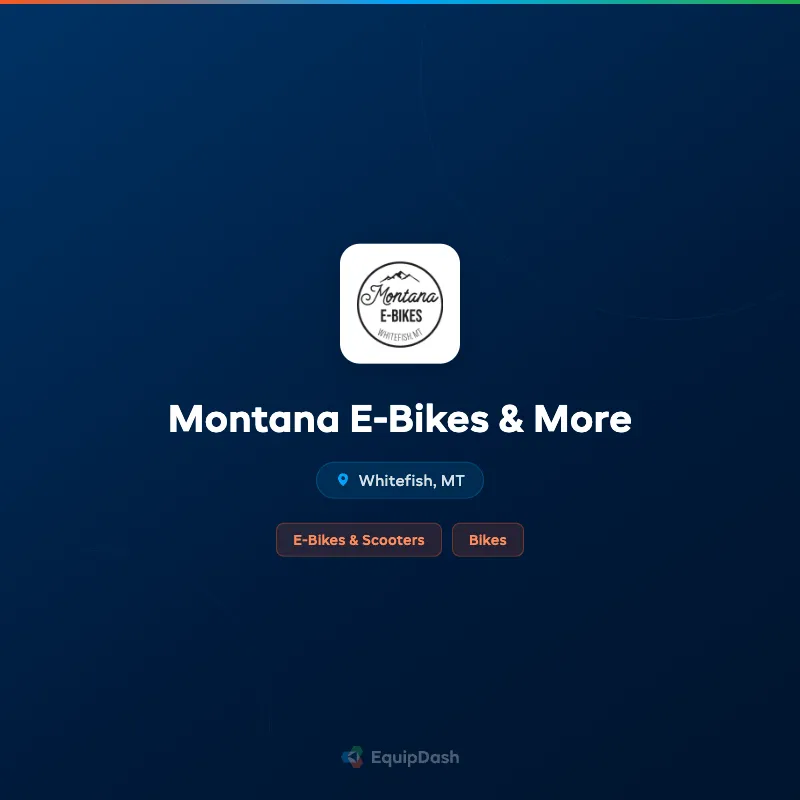 Montana E-Bikes & More