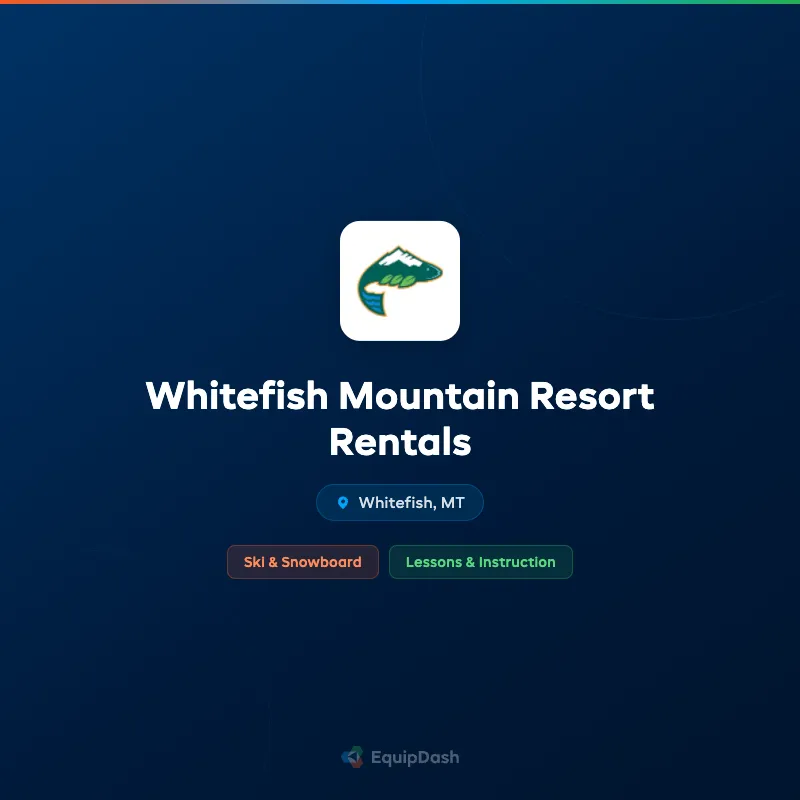 Whitefish Mountain Resort Rentals
