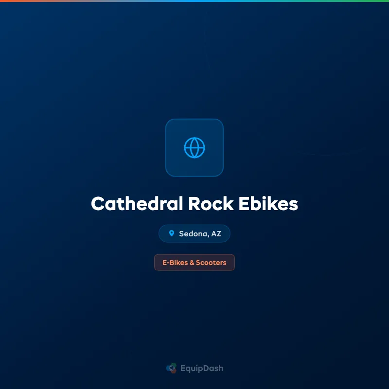 Cathedral Rock Ebikes