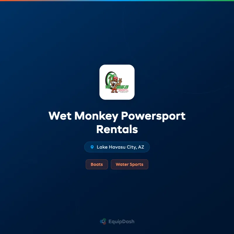 Wet Monkey Powersport Rentals