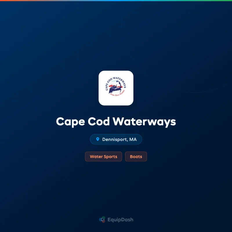 Cape Cod Waterways