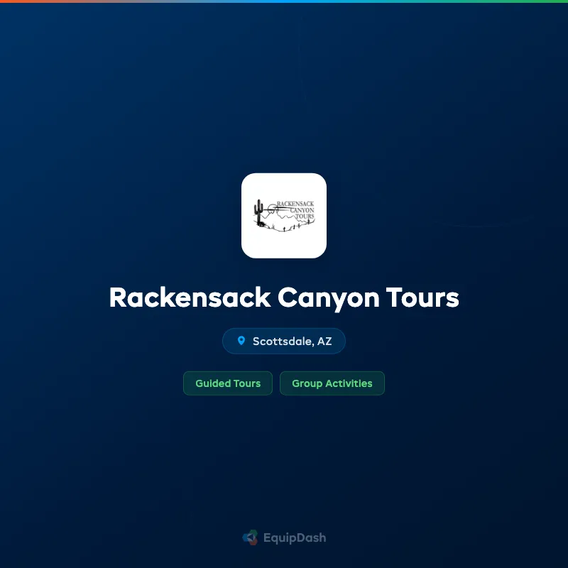 Rackensack Canyon Tours