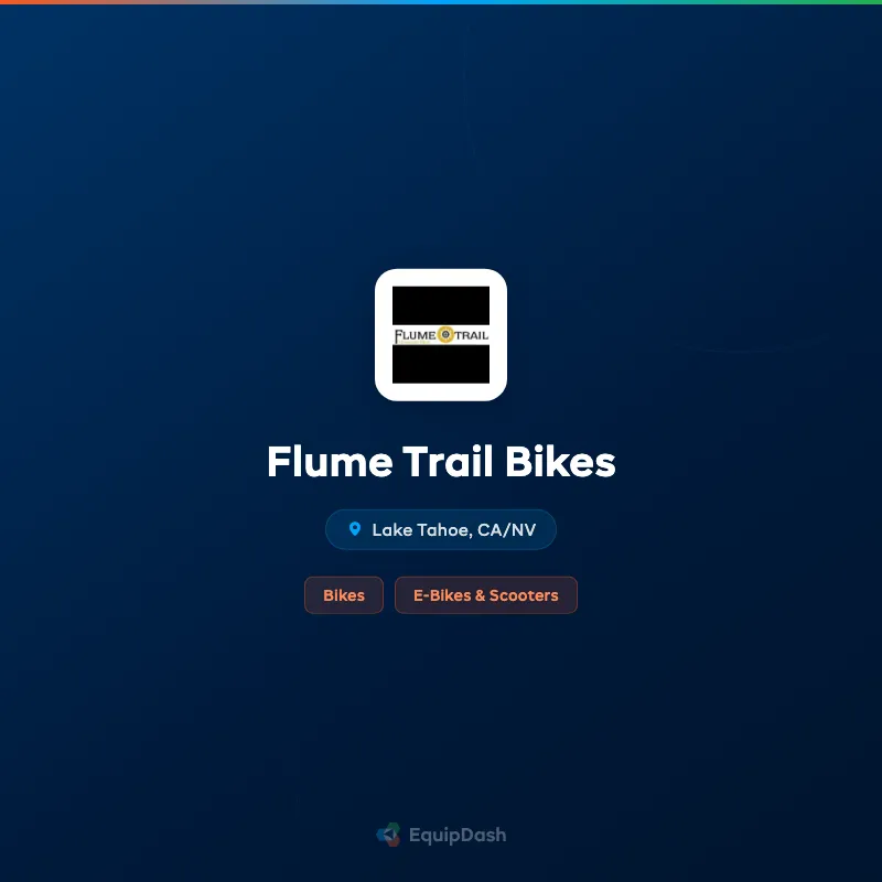 Flume Trail Bikes