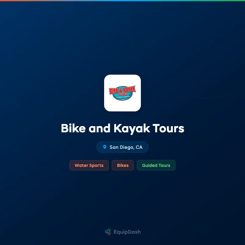 Bike and Kayak Tours