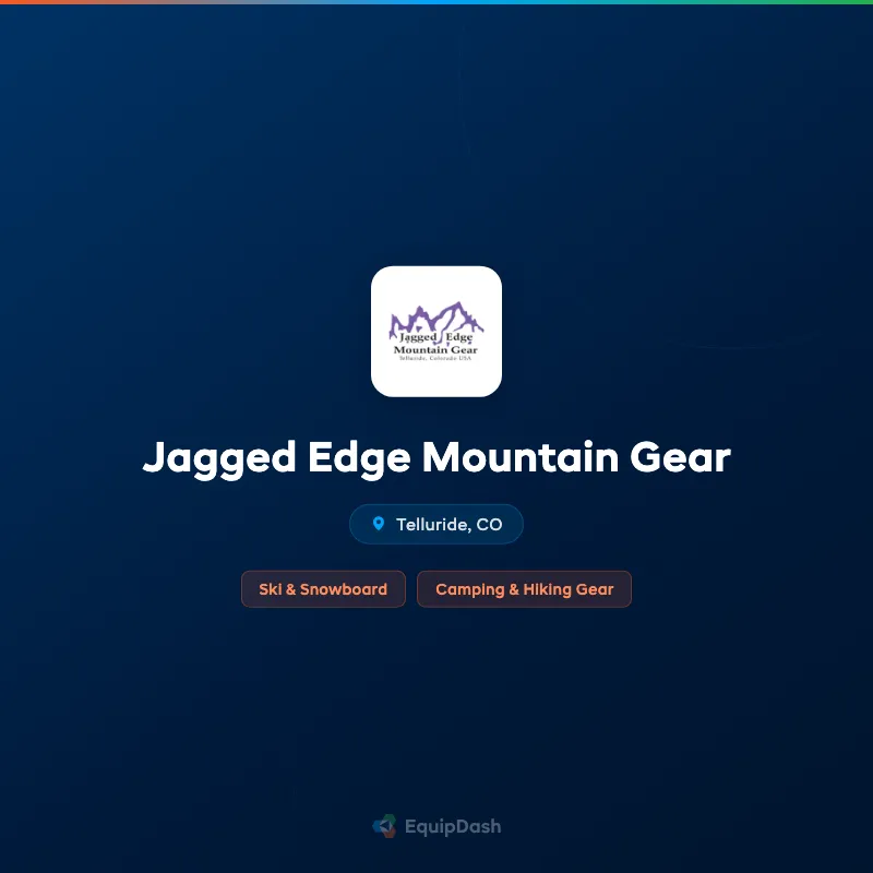 Jagged Edge Mountain Gear