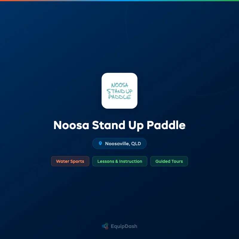 Noosa Stand Up Paddle