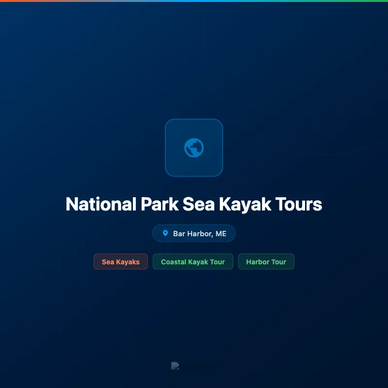 National Park Sea Kayak Tours
