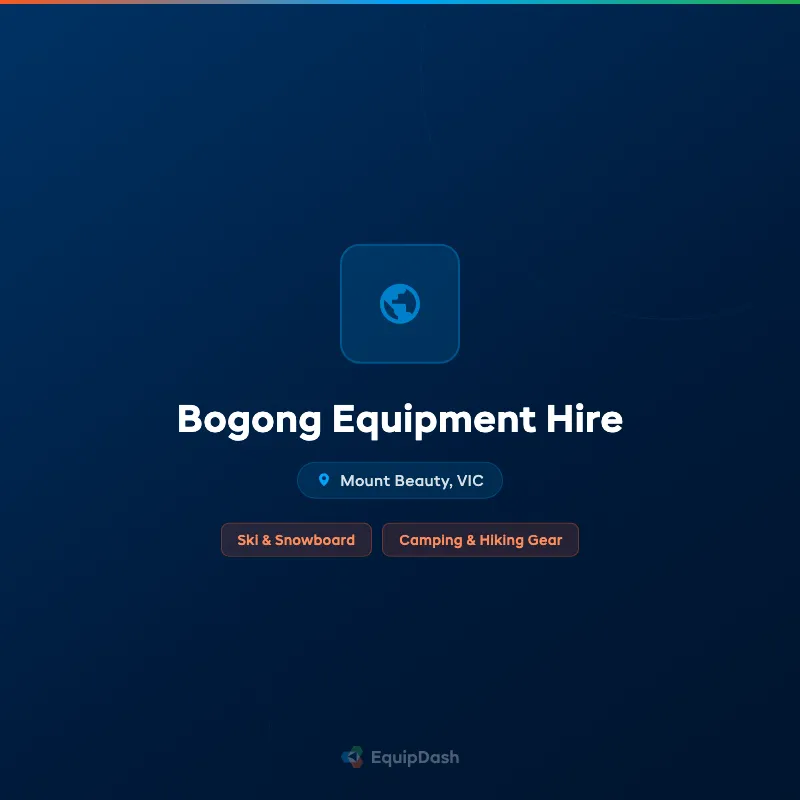 Bogong Equipment Hire