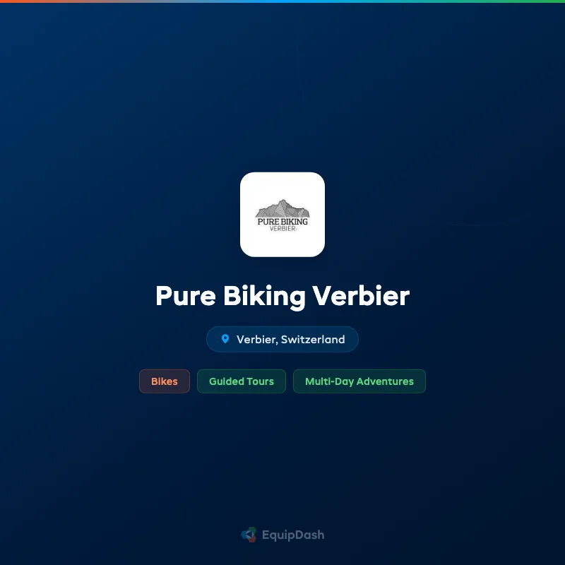Pure Biking Verbier