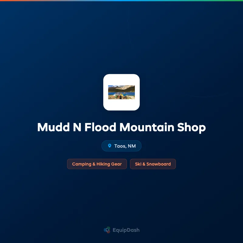 Mudd N Flood Mountain Shop