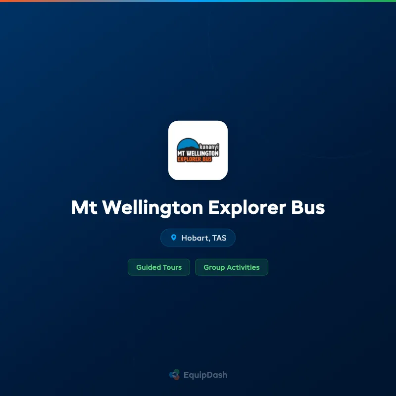 Mt Wellington Explorer Bus