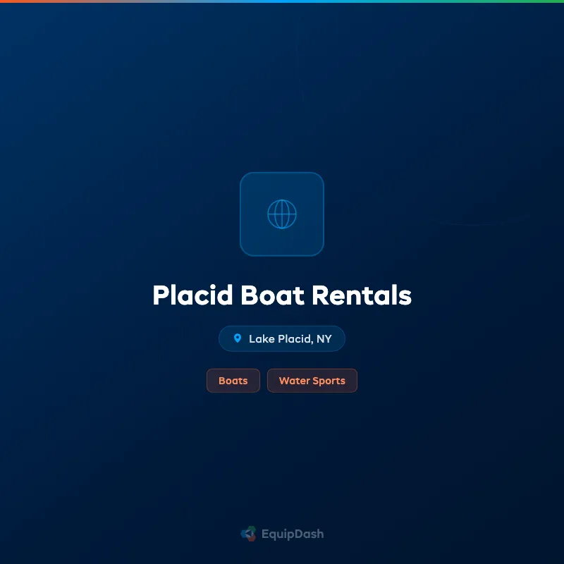Placid Boat Rentals
