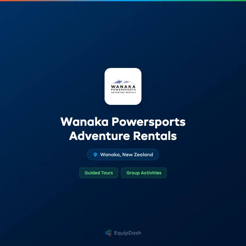 Wanaka Powersports Adventure Rentals