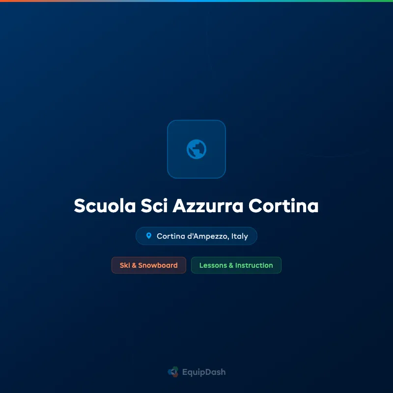 Scuola Sci Azzurra Cortina
