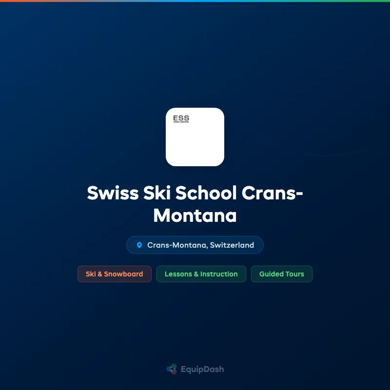 Swiss Ski School Crans-Montana