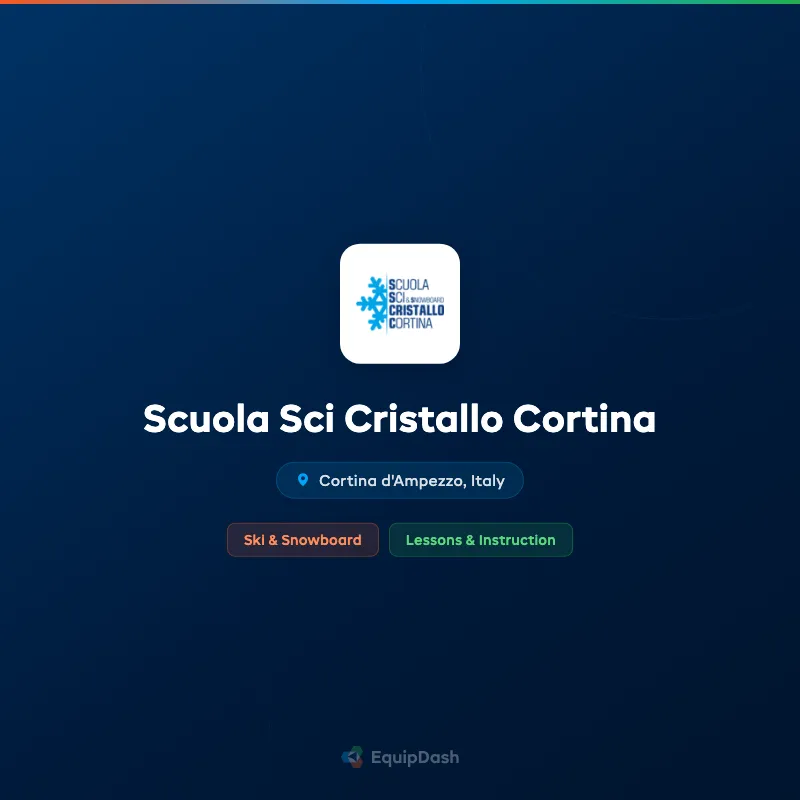 Scuola Sci Cristallo Cortina