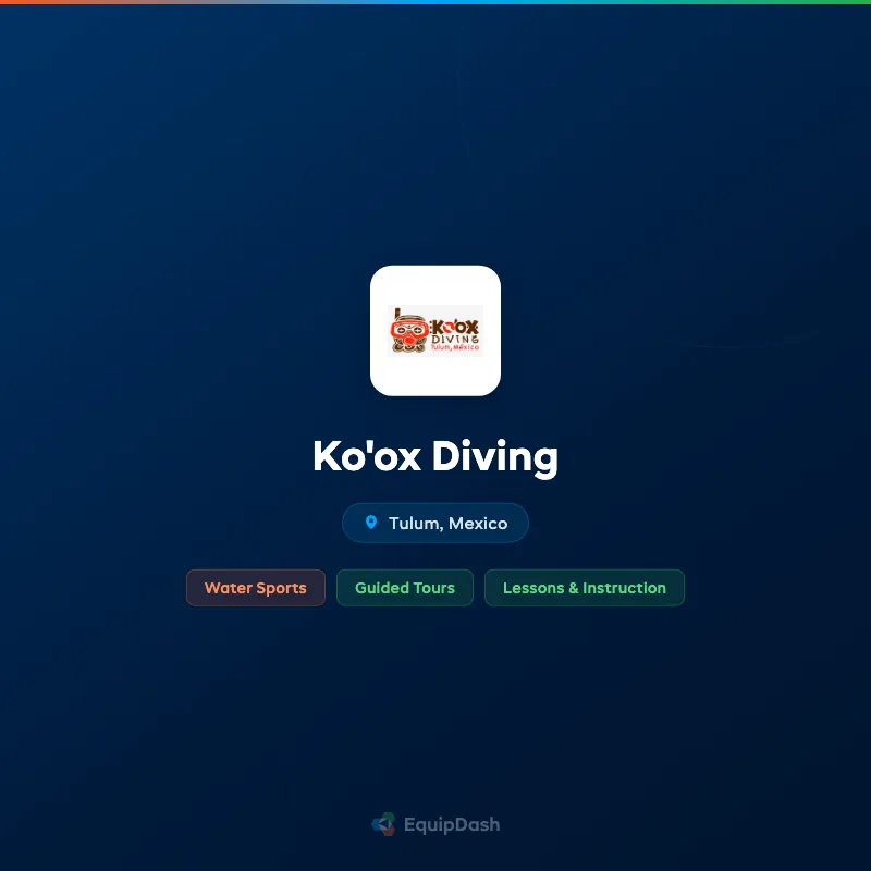 Ko'ox Diving