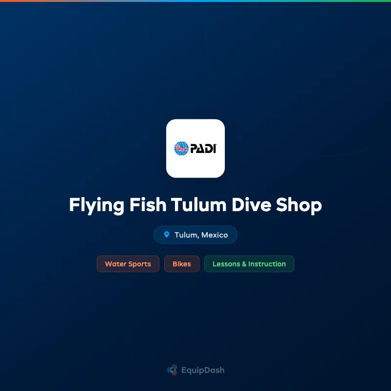 Flying Fish Tulum Dive Shop