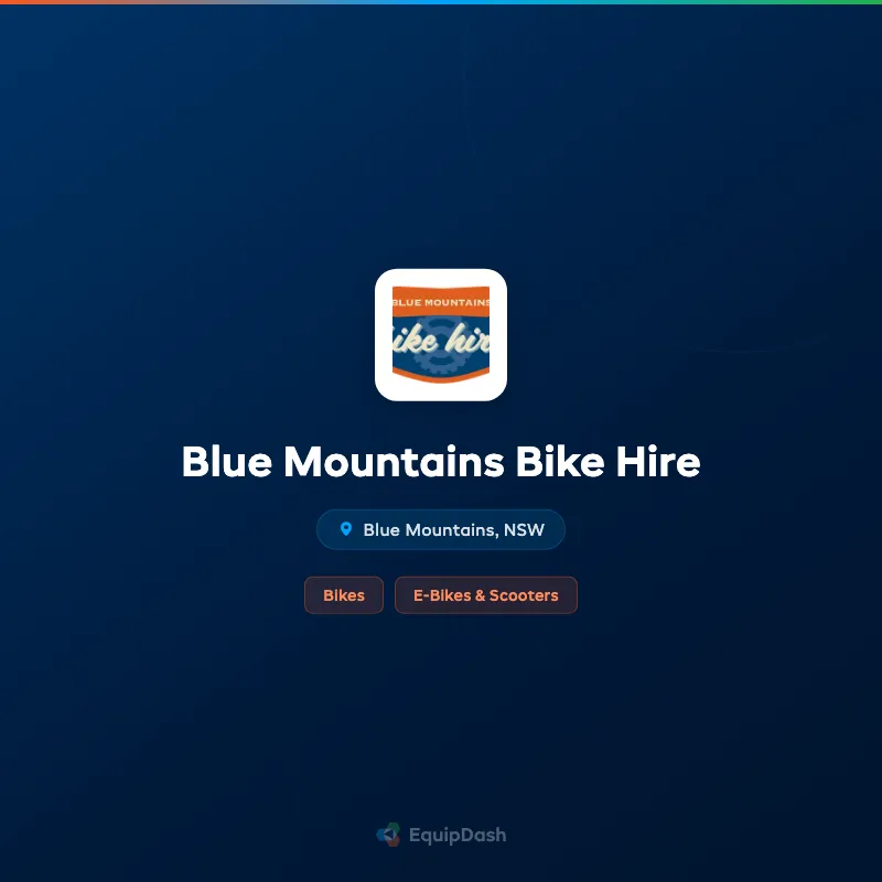Blue Mountains Bike Hire