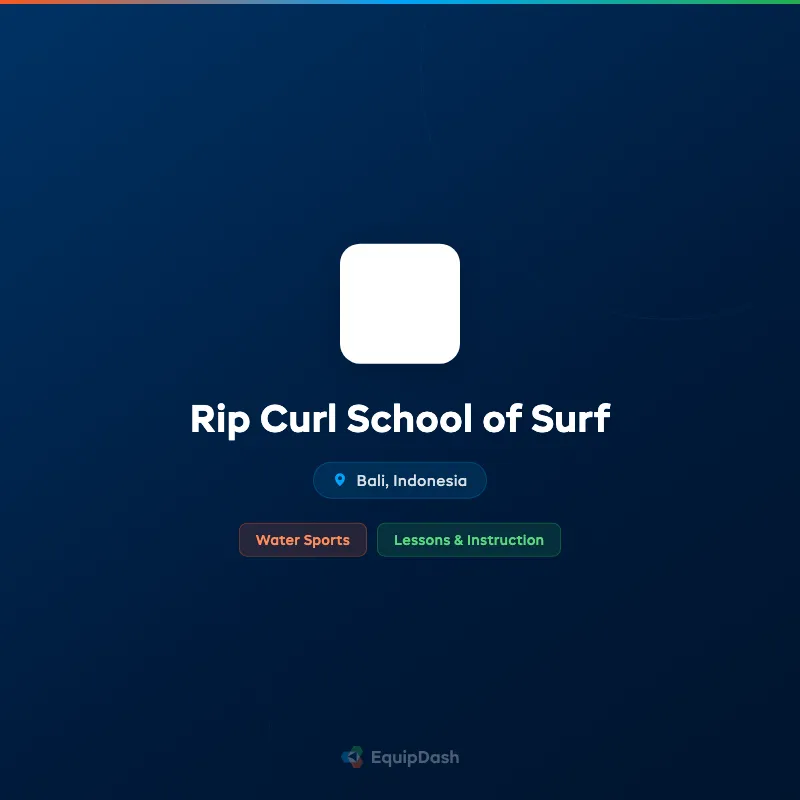 Rip Curl School of Surf