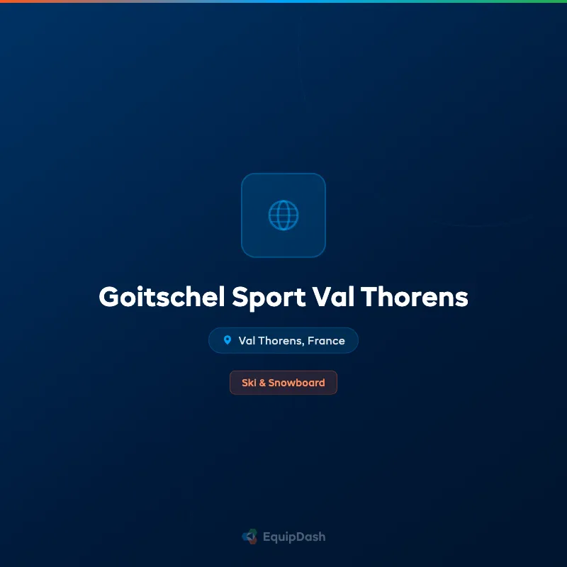 Goitschel Sport Val Thorens