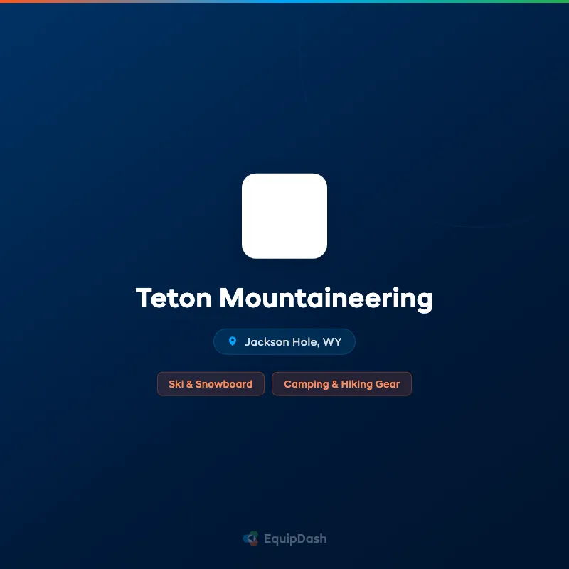 Teton Mountaineering