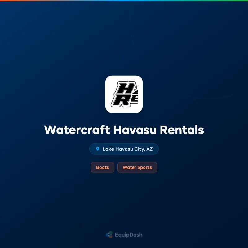 Watercraft Havasu Rentals