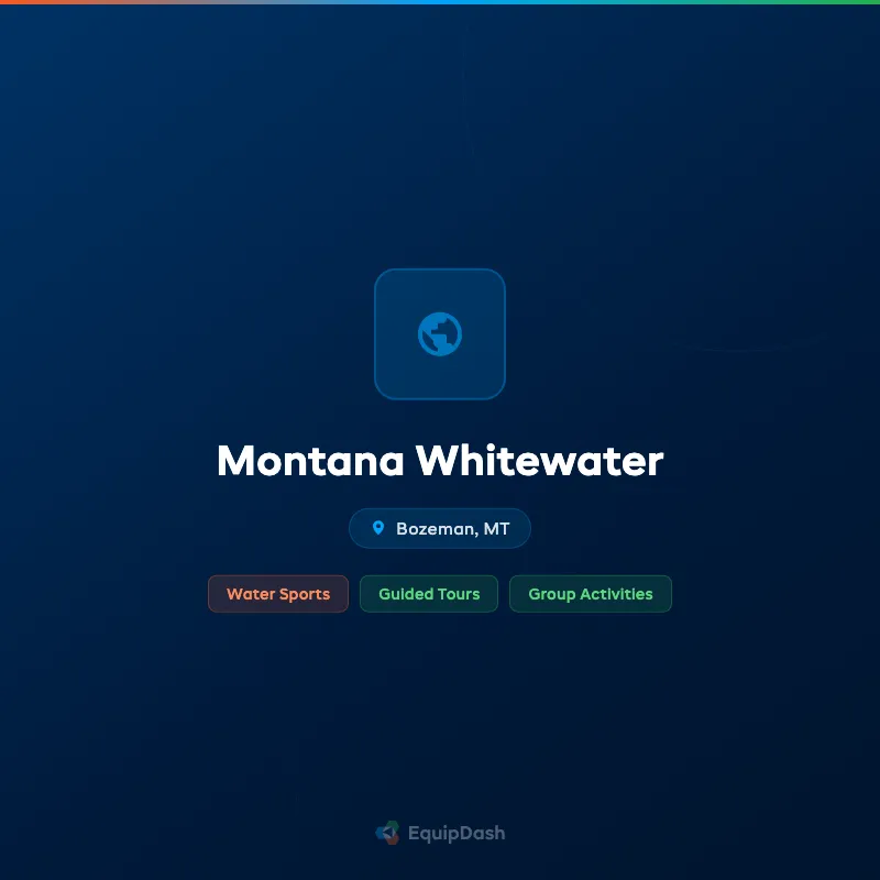 Montana Whitewater