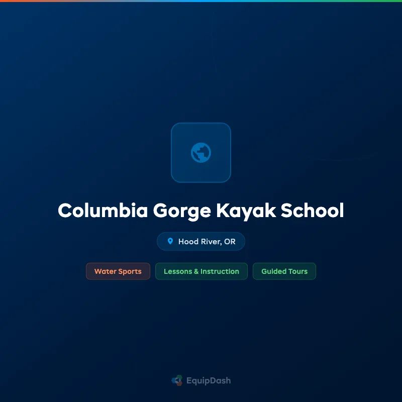 Columbia Gorge Kayak School