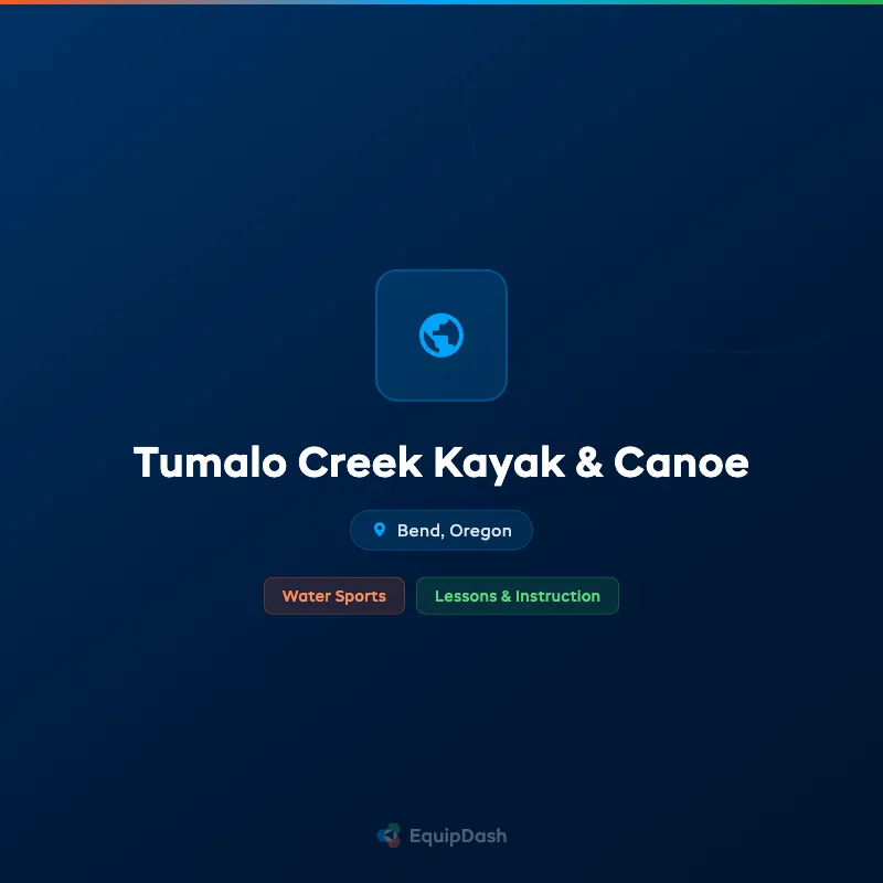 Tumalo Creek Kayak & Canoe