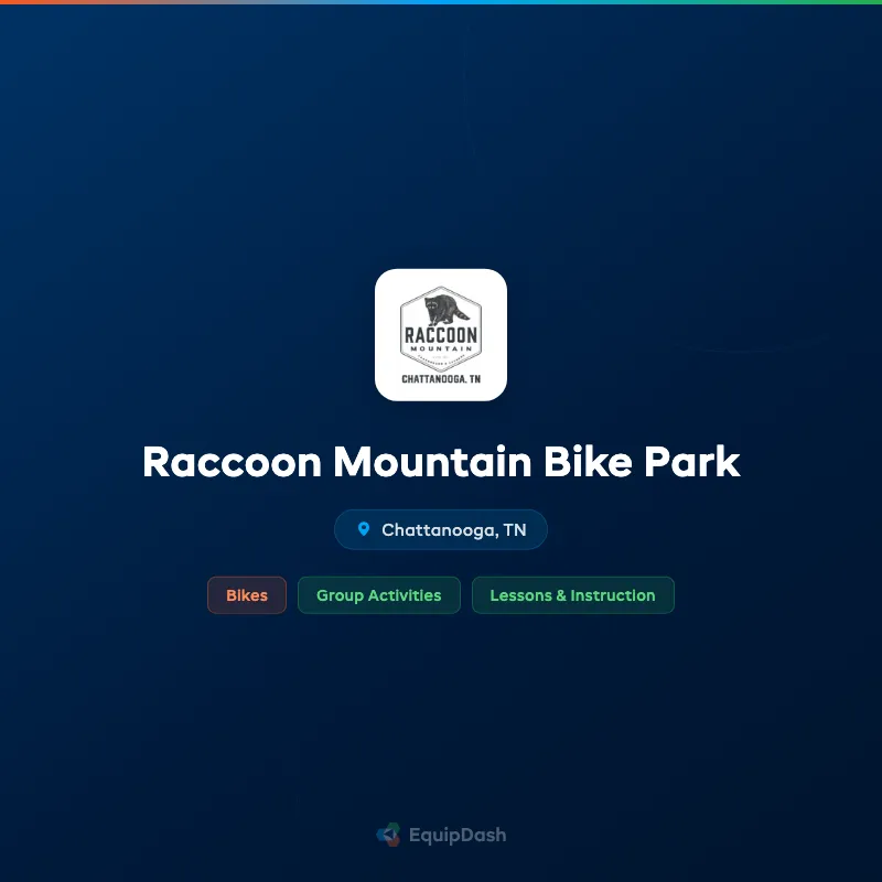 Raccoon Mountain Bike Park