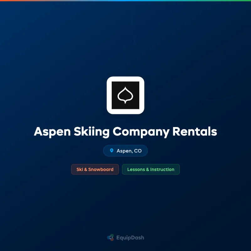Aspen Skiing Company Rentals